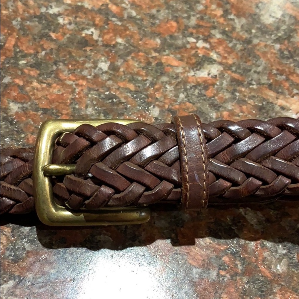 Coach men’s braided belt